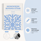 monobook - Monokrom Boyama Kitabı Seti