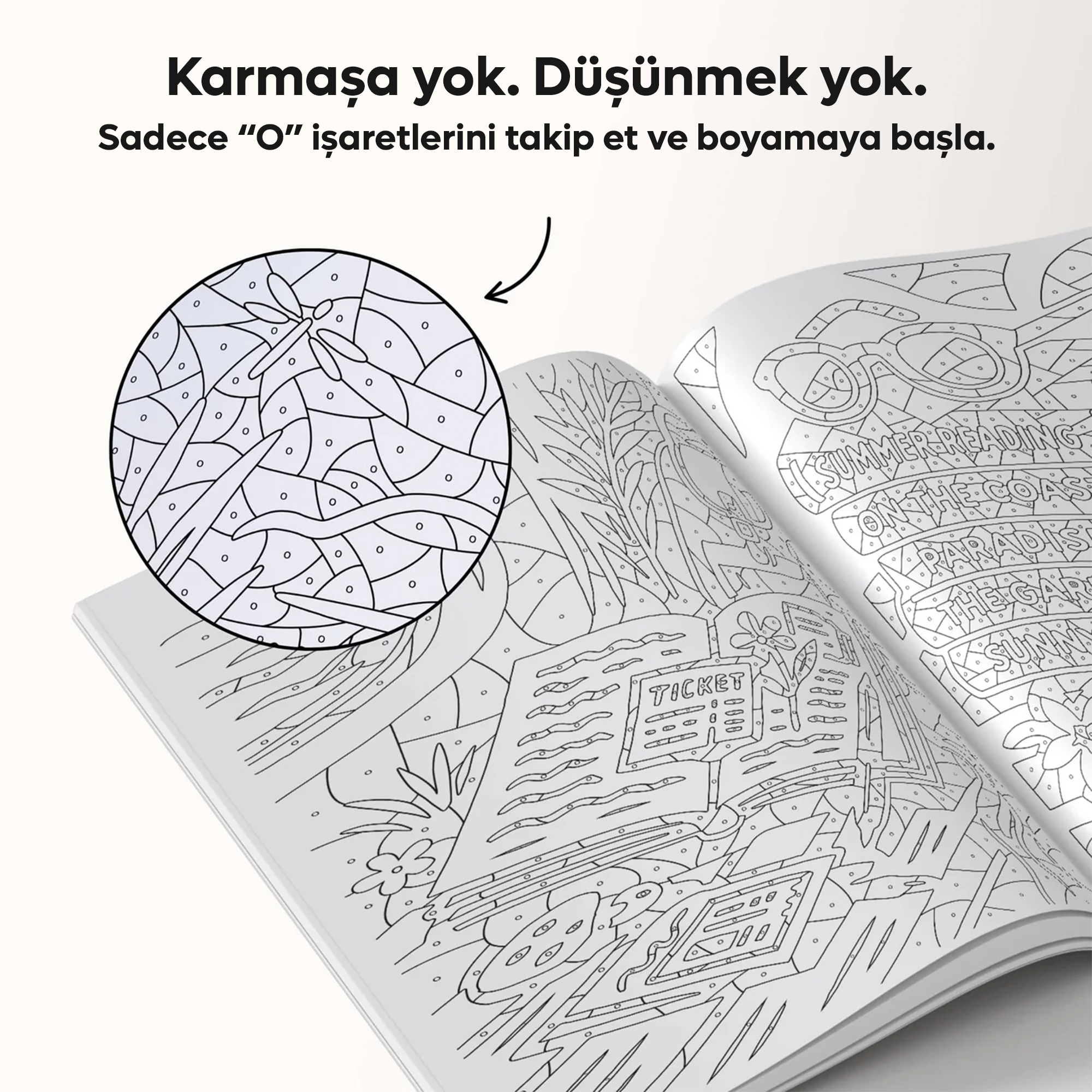 monobook - Monokrom Boyama Kitabı Seti